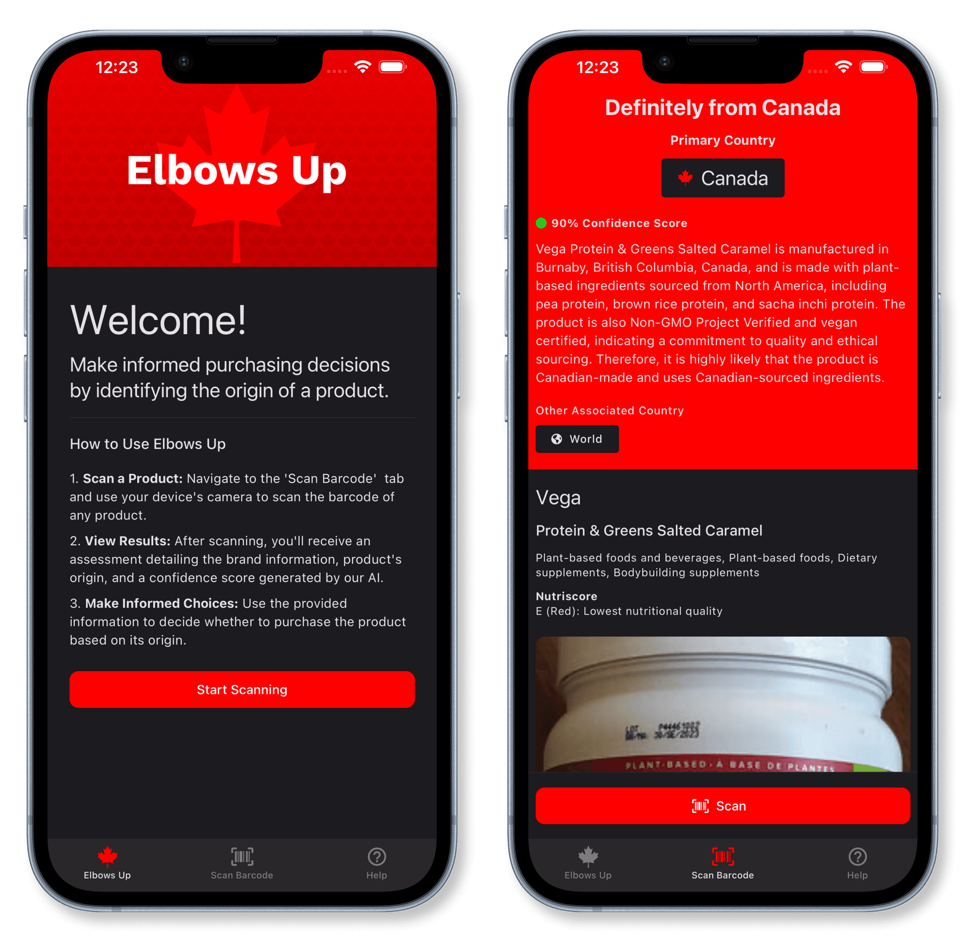 Buy Canadian Mobile App