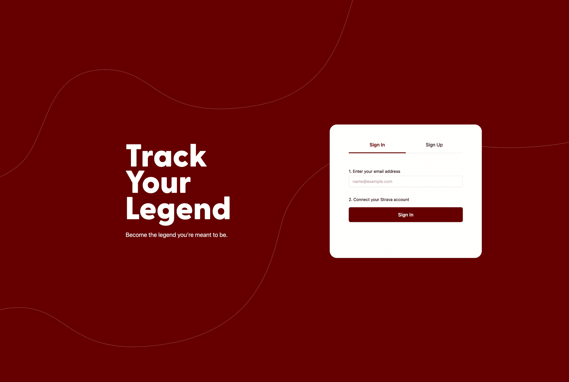 Running Web App